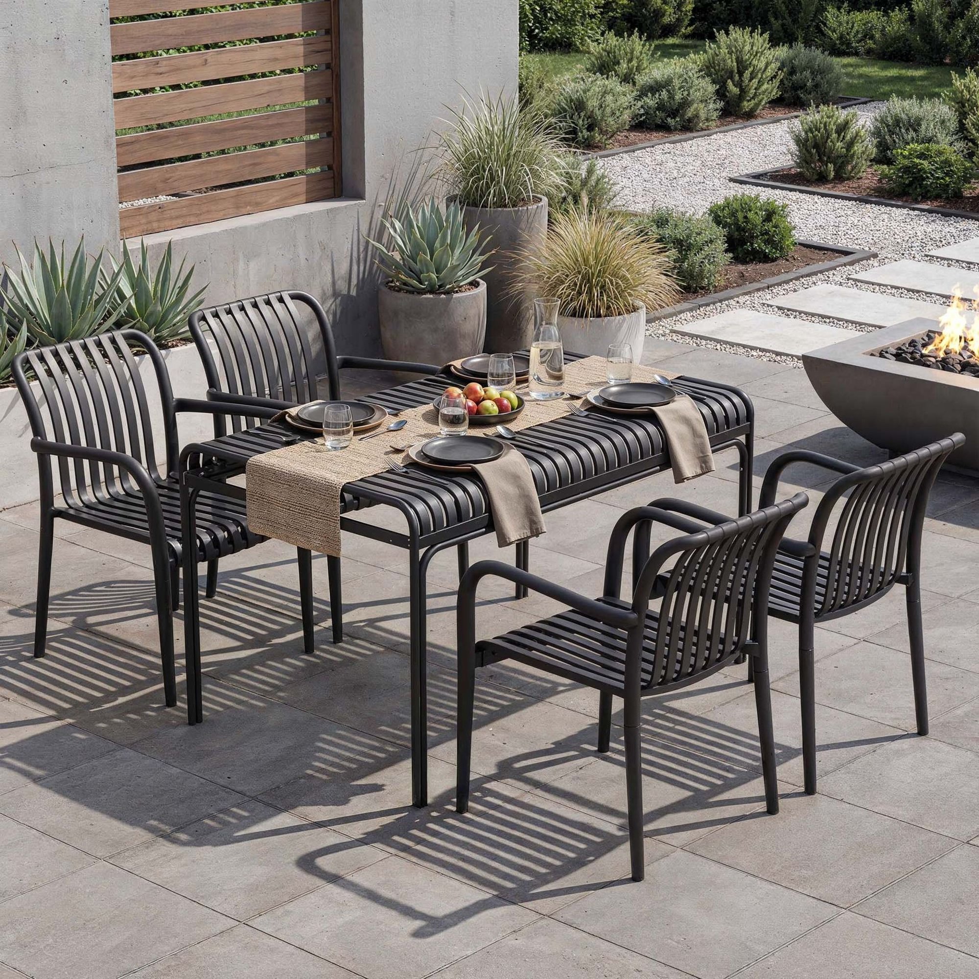 Design-Tisch, der Stil und Funktionalität verbindet