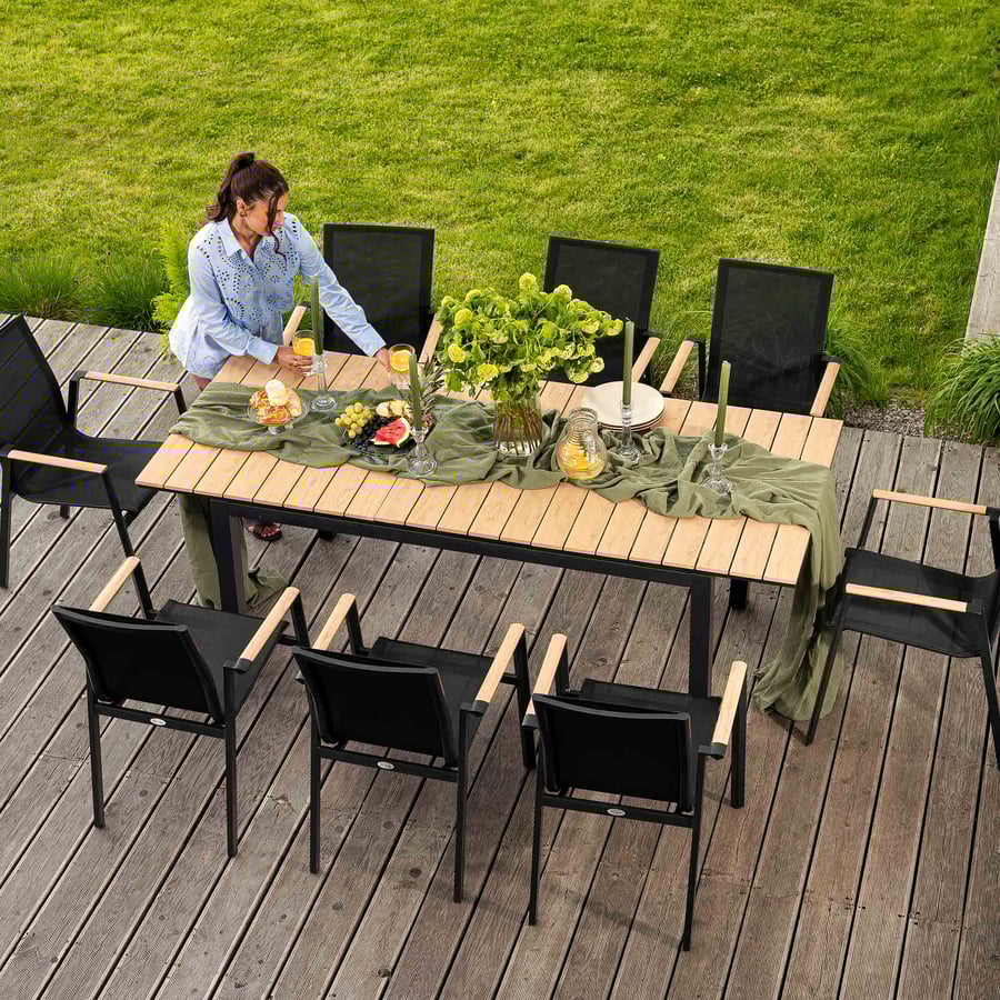 Zestaw mebli Miranno 8+1 - 160/ - 2