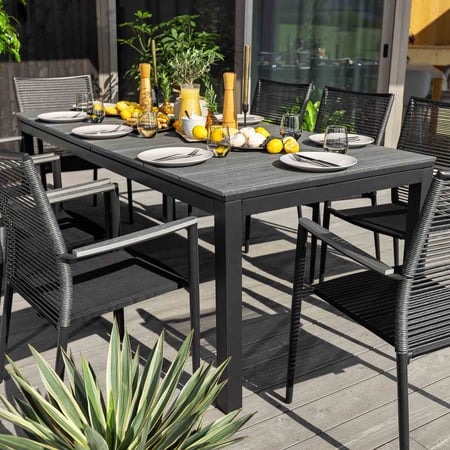 Gartentisch ausziehbar Barleta 200 x 250 x 300 cm