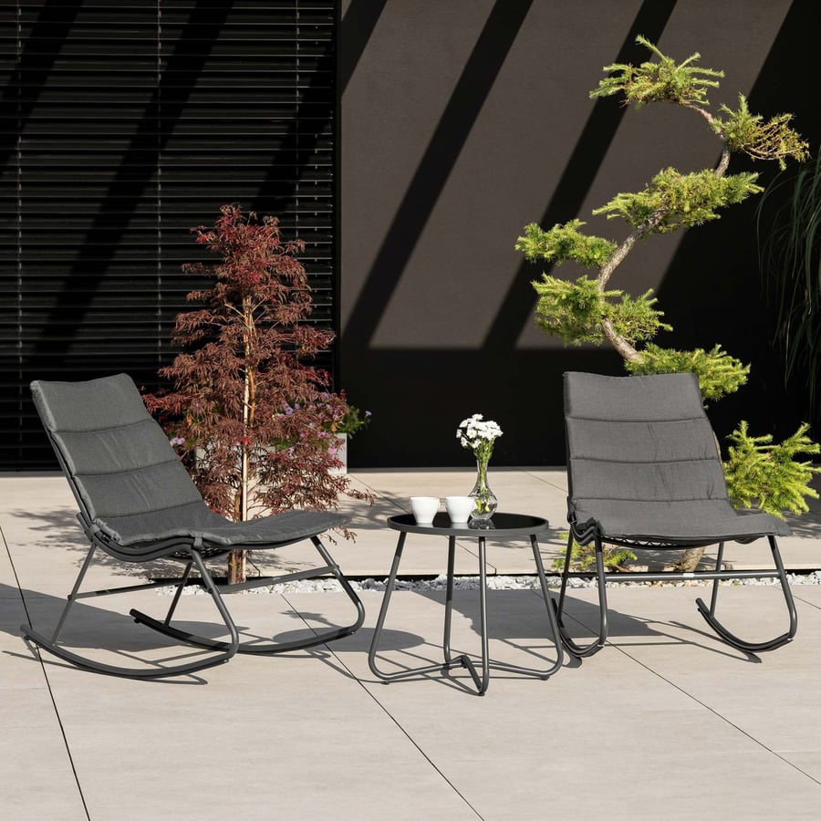 Gartenmöbel-Set PRANO - Graphit