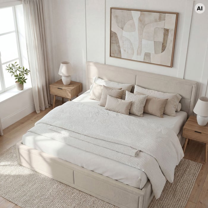 Modernes Design und perfekte Ergänzung fürs Schlafzimmer