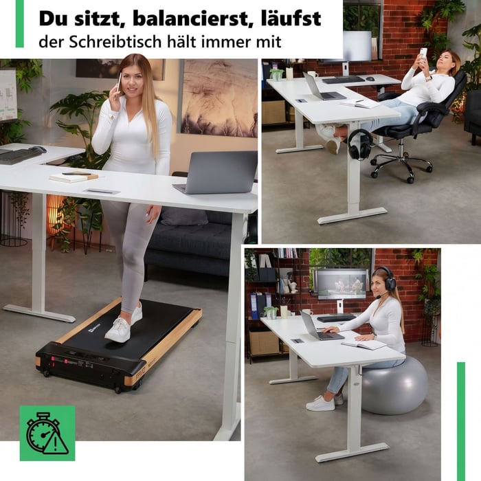 Höhenverstellbare Tischplatte