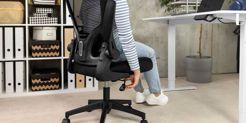 Was ist die optimale Sitzhöhe für Bürostuhl?