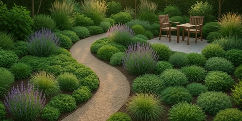 Garten ohne Rasen gestalten: Ideen für pflegeleichte Grünflächen