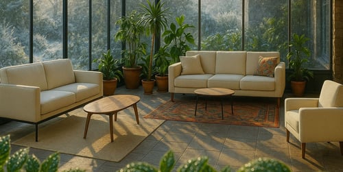 Wintergarten einrichten: 3 Stile für jede Jahreszeit