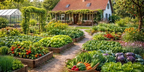 Wie kann man einen selbstversorger Garten anlegen?