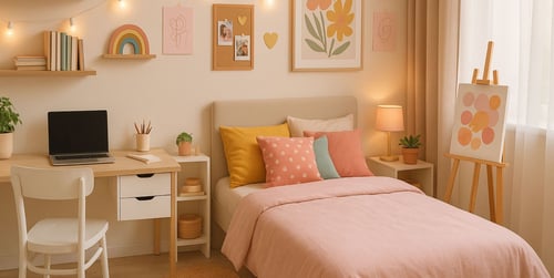 Schön & funktional: So richten Sie ein Jugendzimmer für Mädchen ein