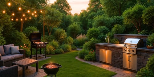 Grillplatz im Garten einrichten – so wird die Grillecke zum Lieblingsplatz