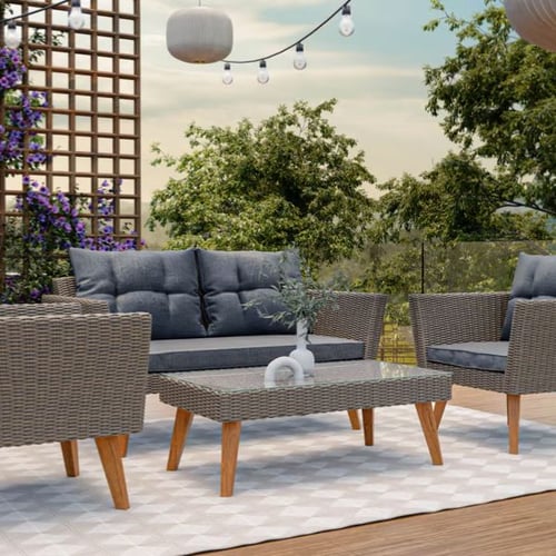 Elegante Gartenmöbel aus Polyrattan von di volio – Inspiration zum Terrasse neu gestalten