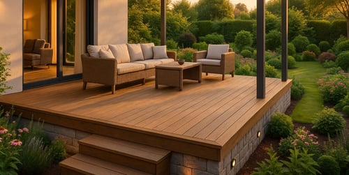 Erhöhte Terrasse: Ideen, die Sie unbedingt ausprobieren sollten