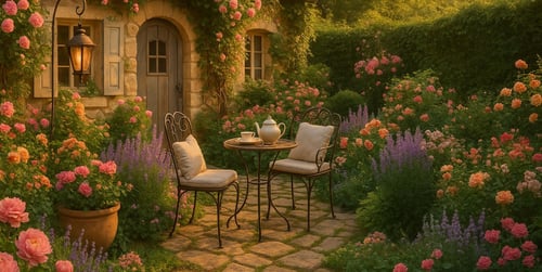 Landhausgarten gestalten: Ideen, Deko & Möbel für Cottage Garten