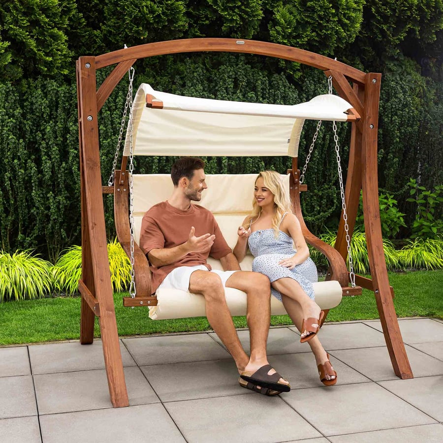 Huśtawka PERGIA DV-105SW - Krem - 6