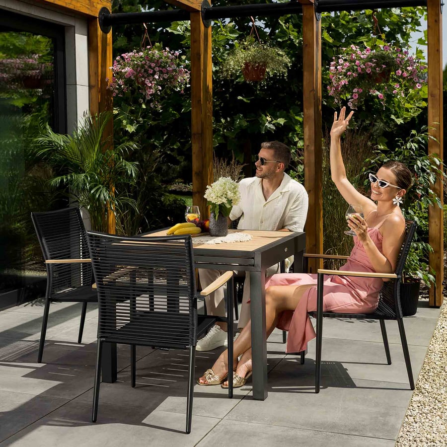 zestaw mebli Pavia 4+1 - 90/180 - 2