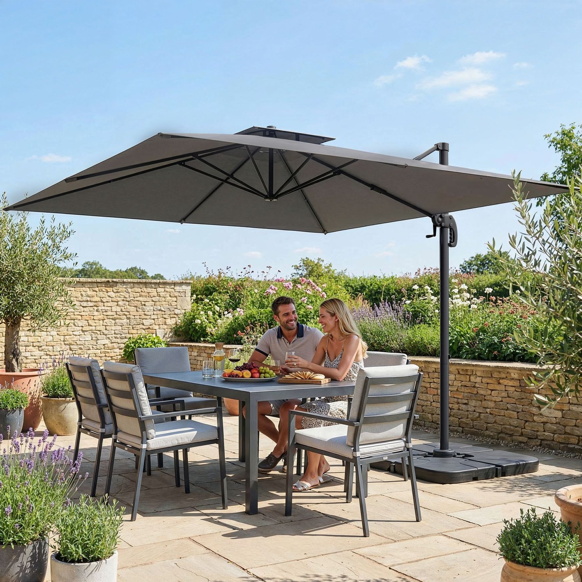 Komfortable Verstellung ohne Kraftaufwand