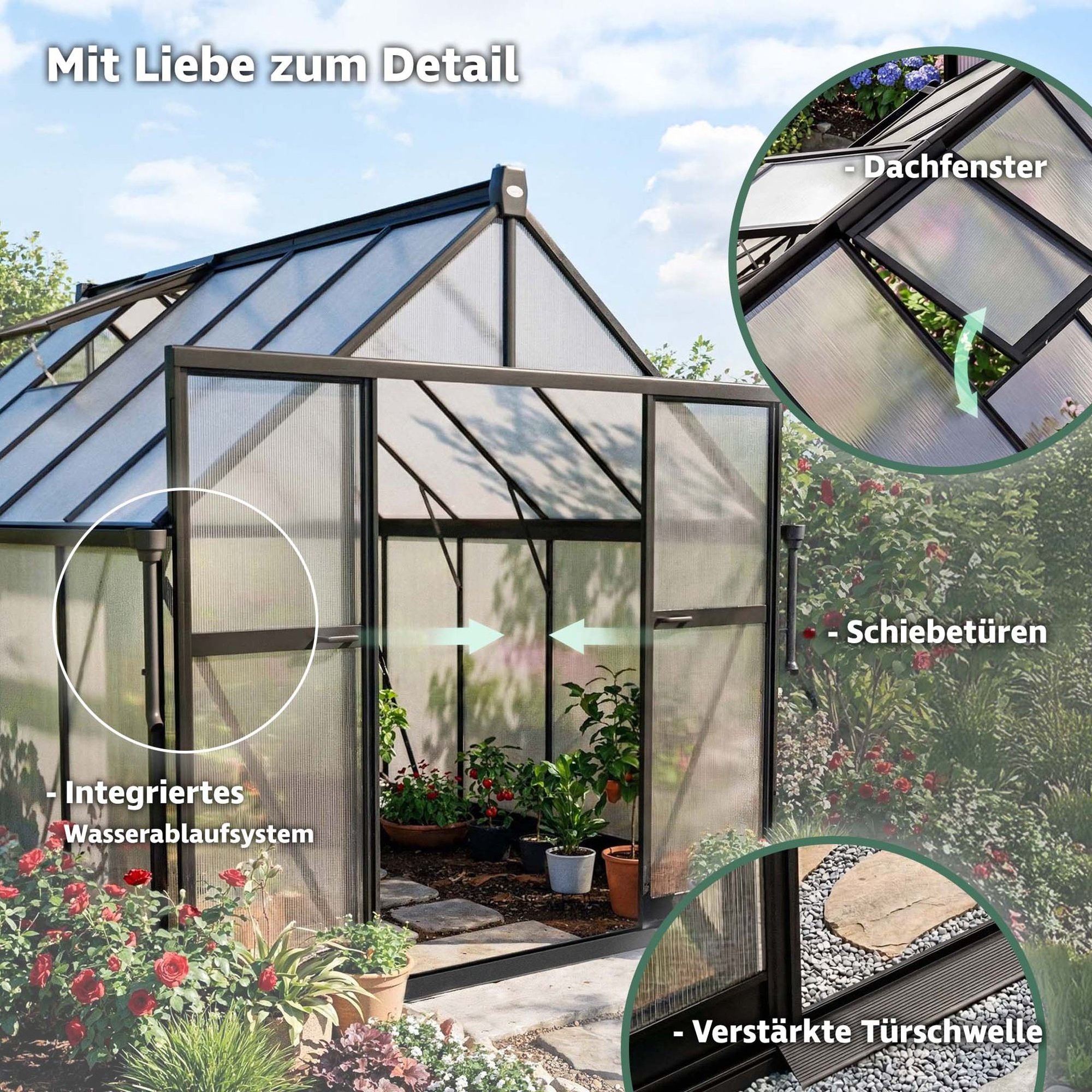 Details, die den Anbau erleichtern