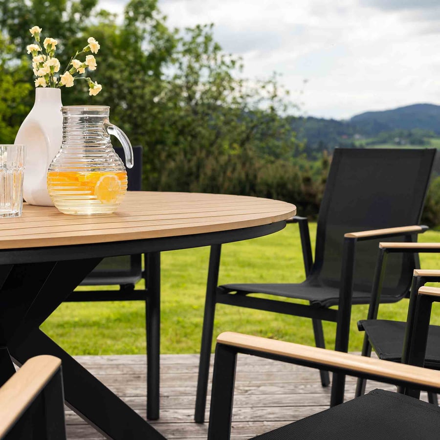 Zestaw mebli Ozzano 8+1 - round - 6