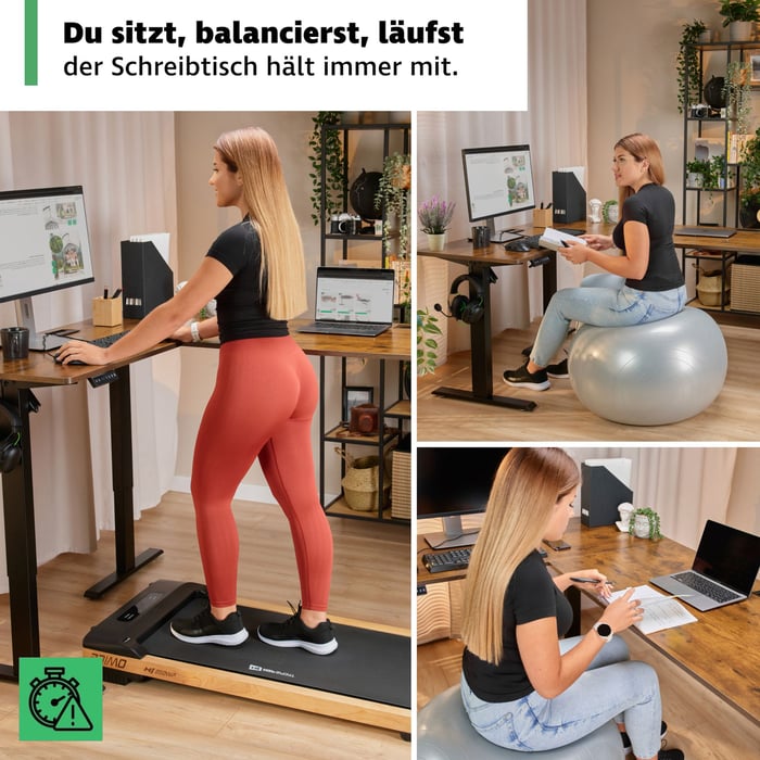 Gut durchdachter Arbeitsbereich 