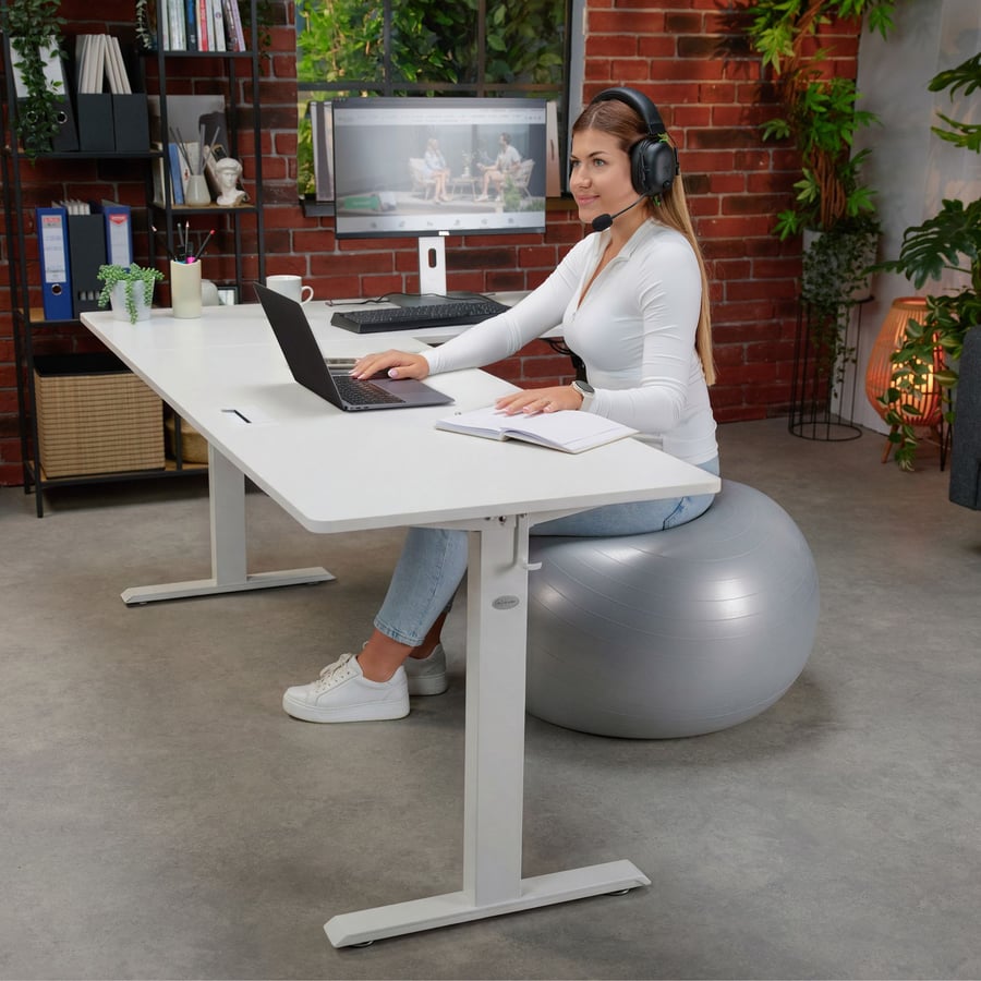 Biurko narożne regulowane 192x1 - 6