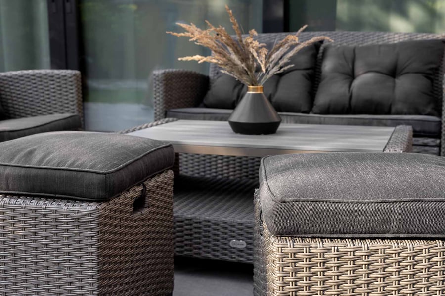 Gartenmöbelset FIRENZE Beige/He - 1