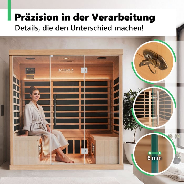 Vorteile der Infrarotsauna – gesundheitsfördernd, ästhetisch und praktisch