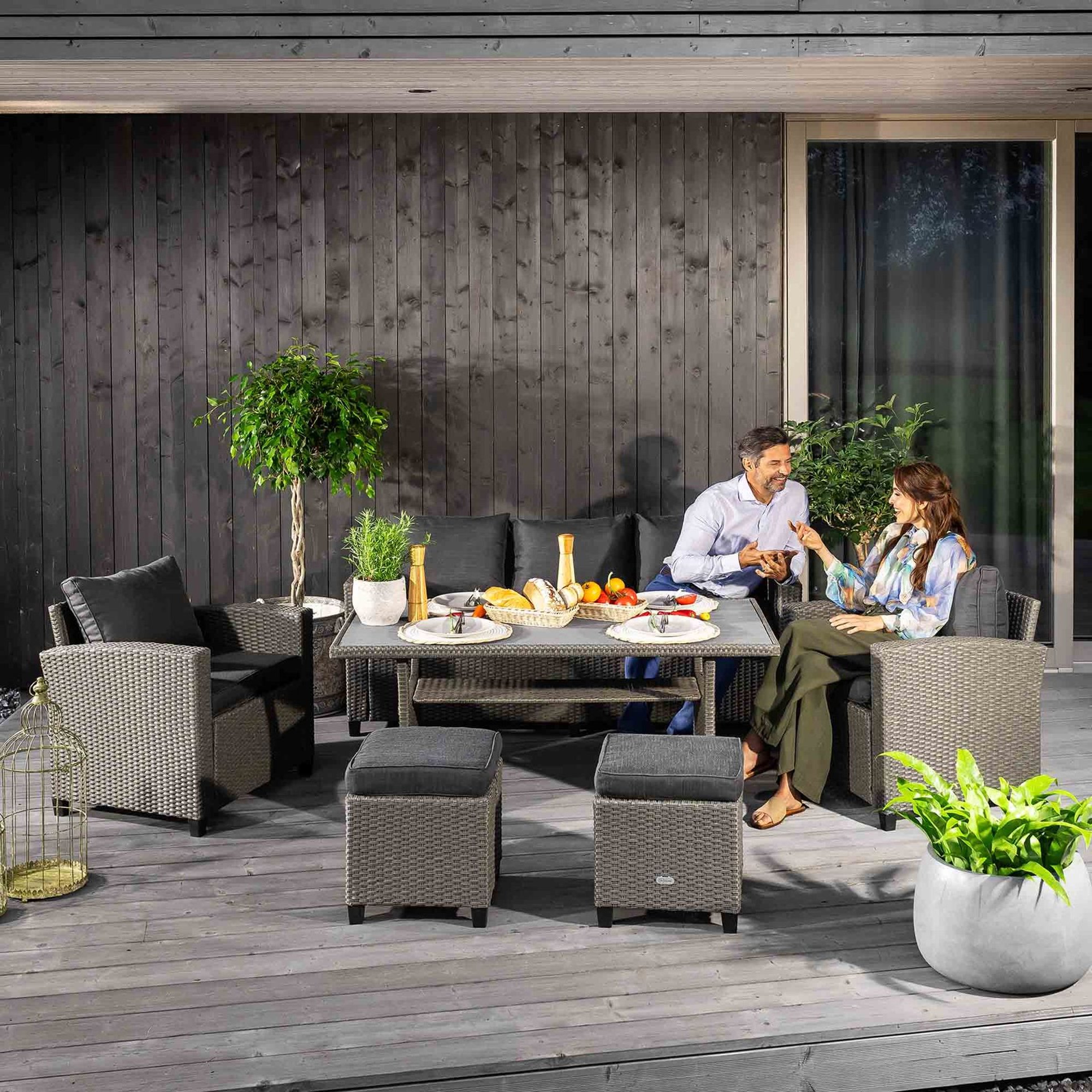 Langlebiges Polyrattan