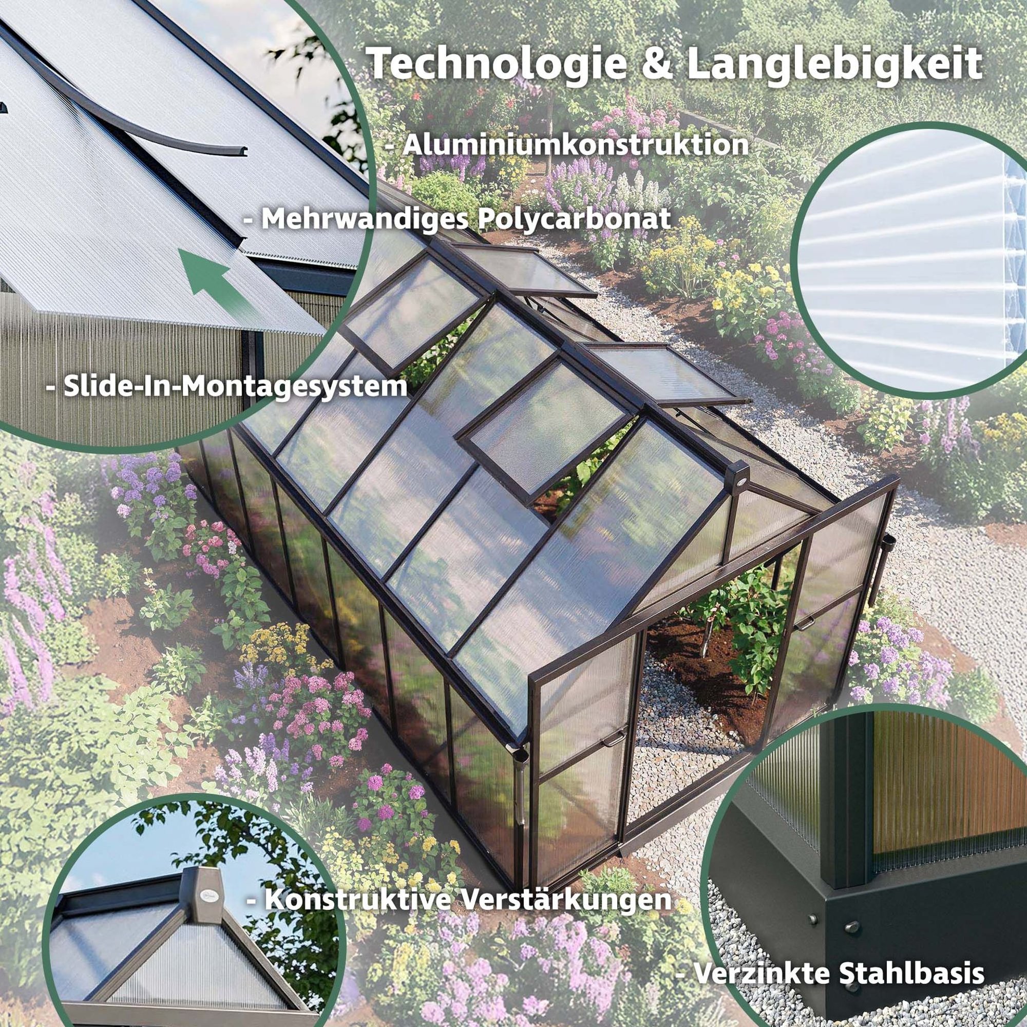 Langlebige und widerstandsfähige Konstruktion