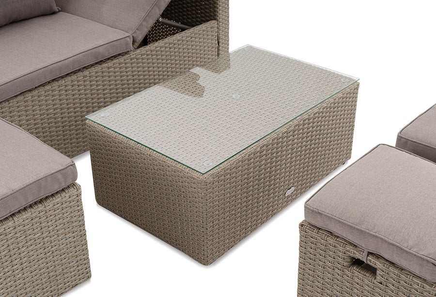 Gartenmöbelset Bologna schwarz/ - 4