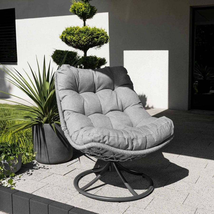 Gartensessel MELIA - Grau