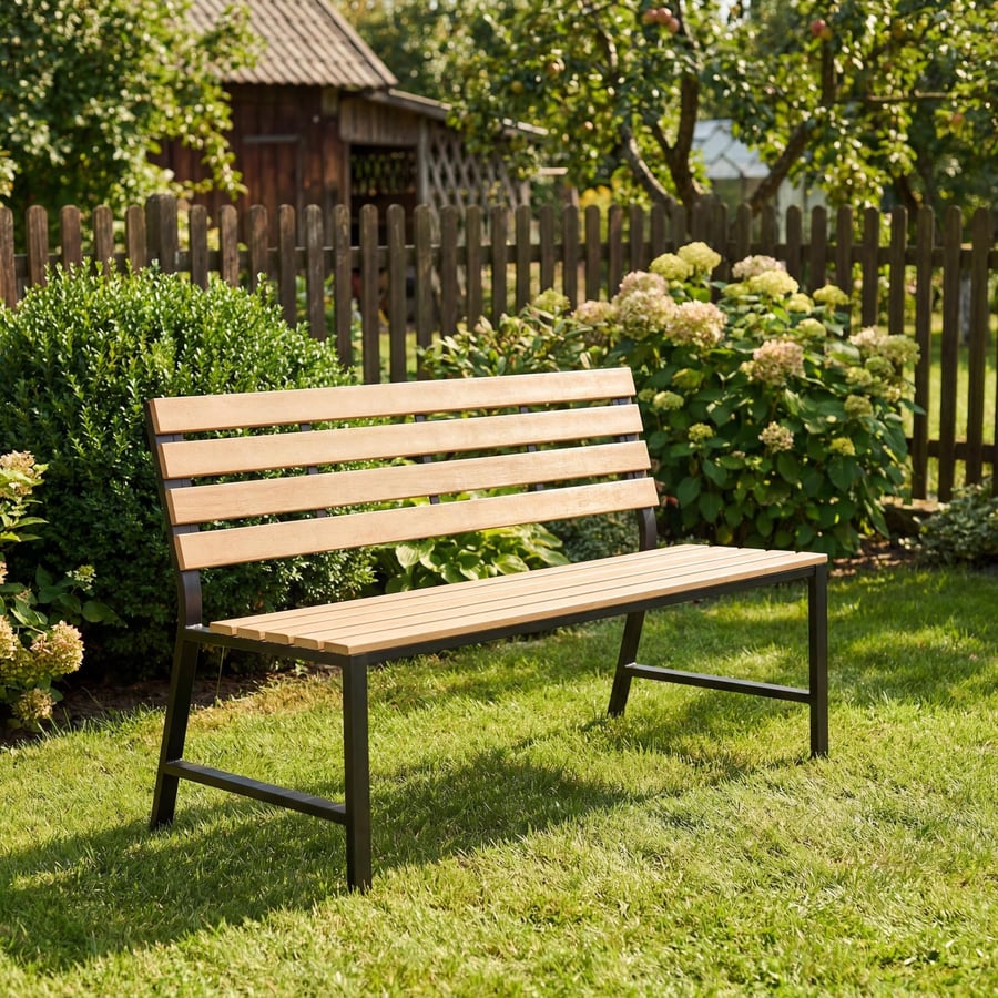 Ławka ogrodowa 130 cm TARZO DV- - 8
