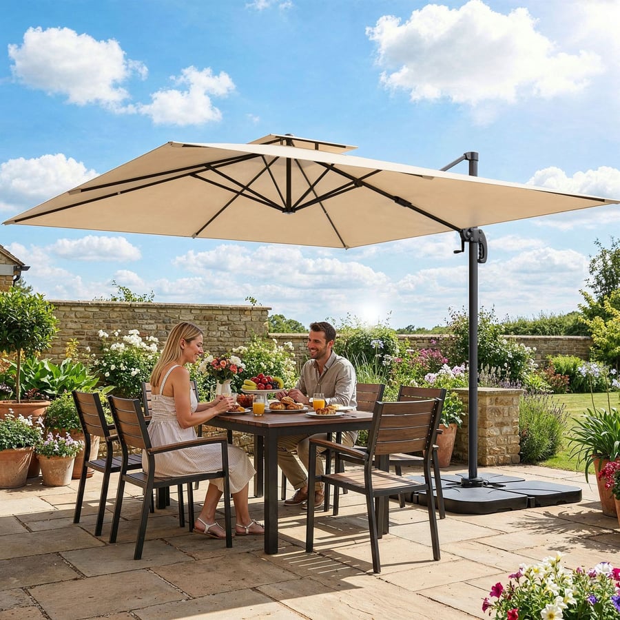 Parasol ogrodowy FUSCADO DV-149 - 6