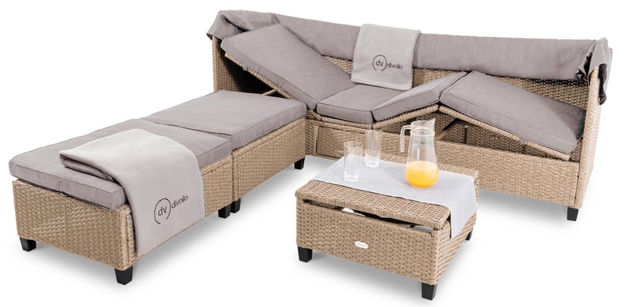 Zestaw mebli ogrodowych LUCA DV - 3