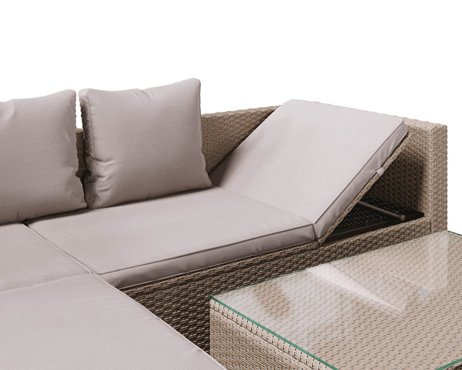 Gartenmöbelset Bologna schwarz/ - 6