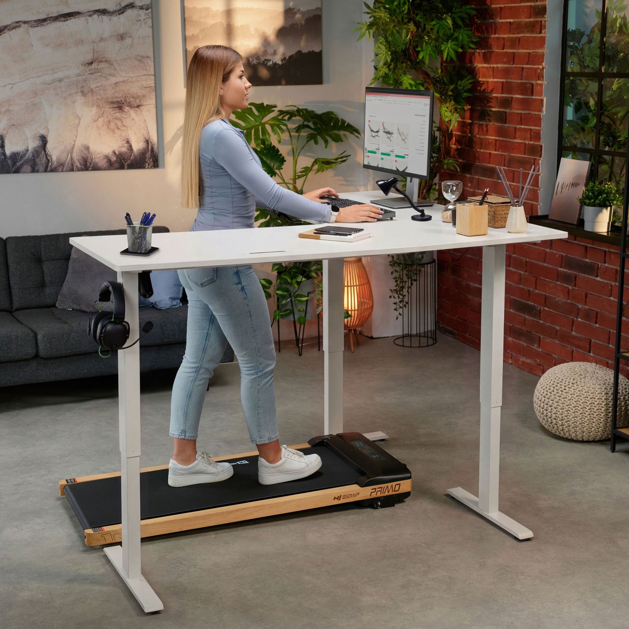 Höhenverstellung – Arbeit im Sitzen und Stehen