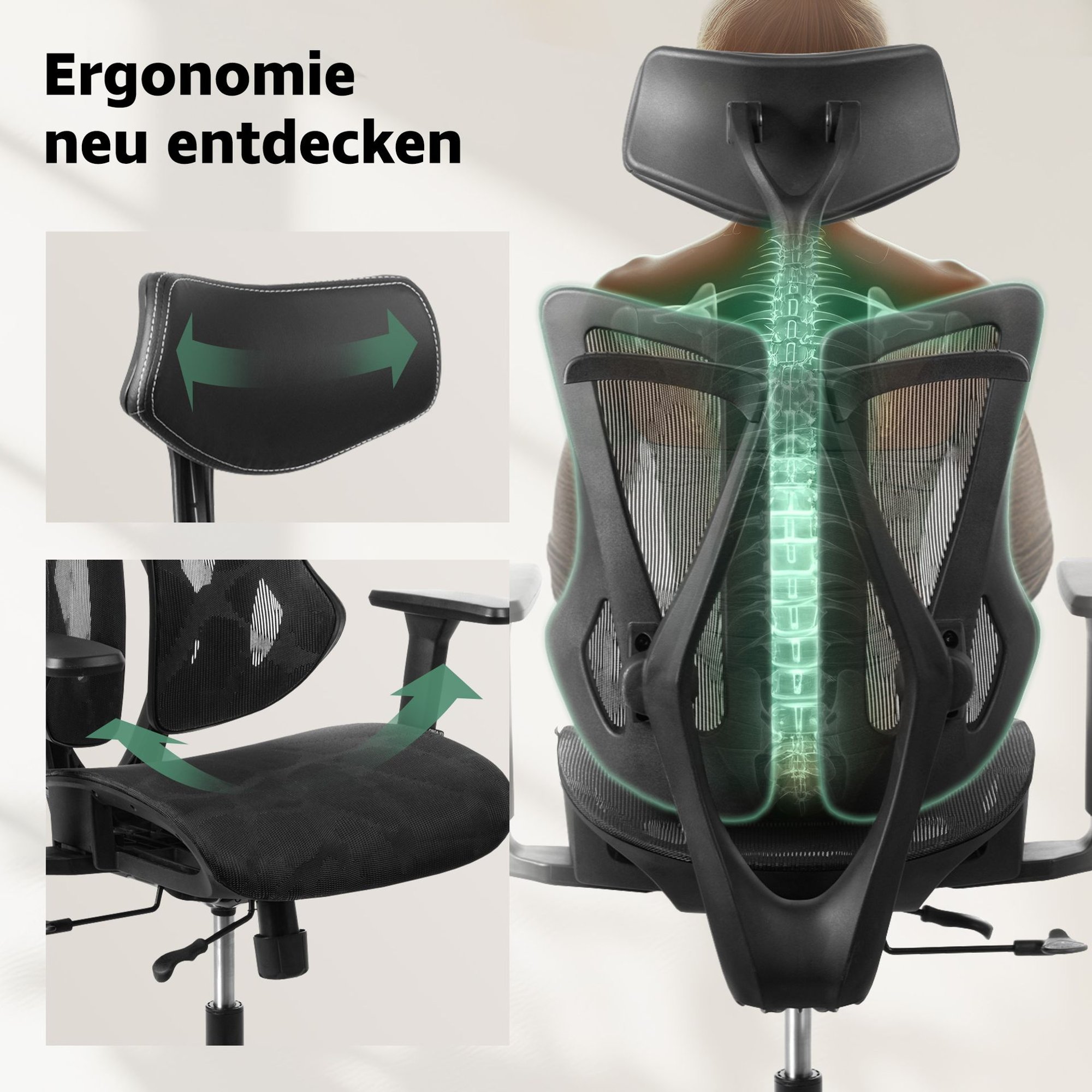 Stabiles Gestell und durchdachtes Finish