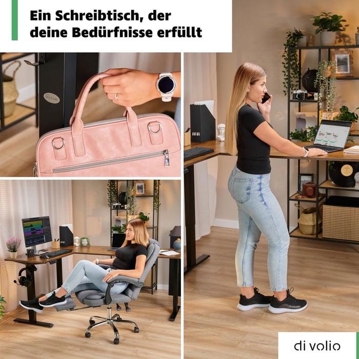 Geräuscharmes und präzises Bedienfeld 