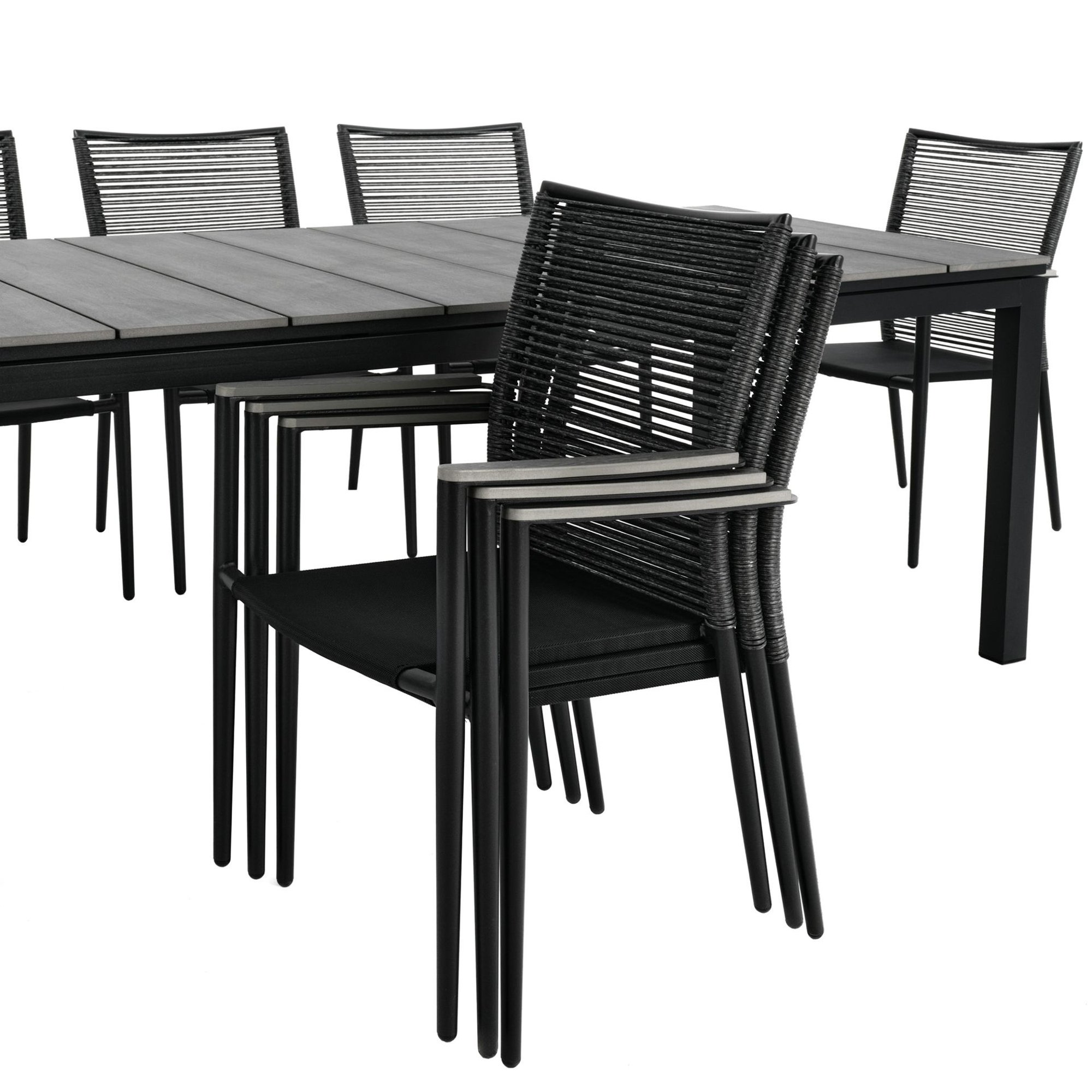 8 moderne Stühle 