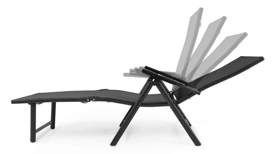 Liegestuhl Bolzano - Grau - 6