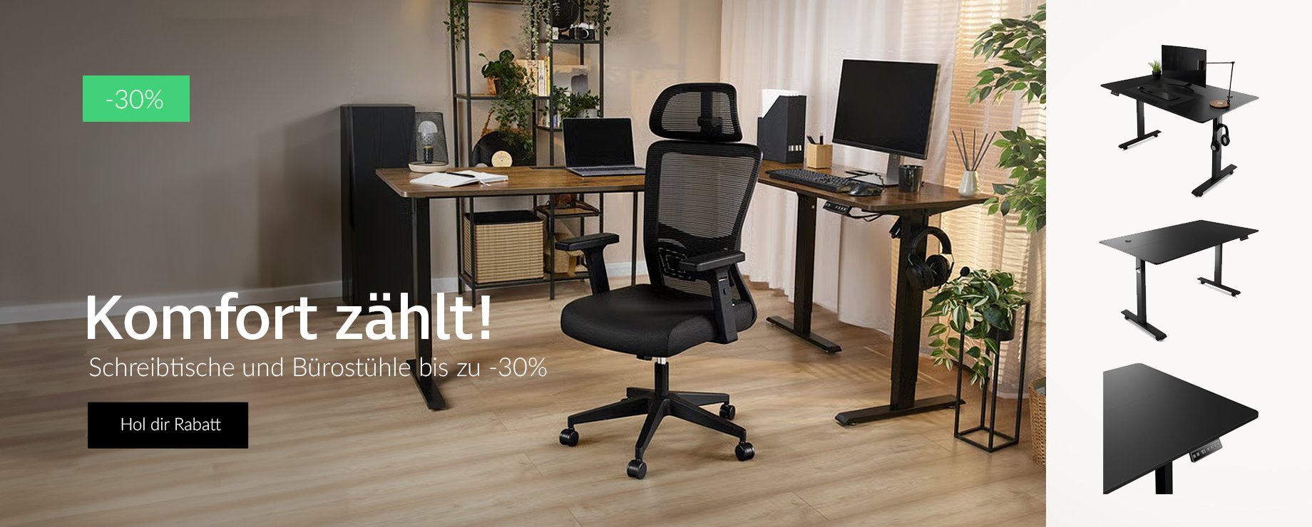 Schreibtische -30%
