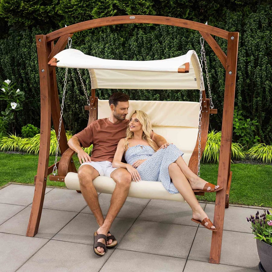 Huśtawka PERGIA DV-105SW - Krem - 7