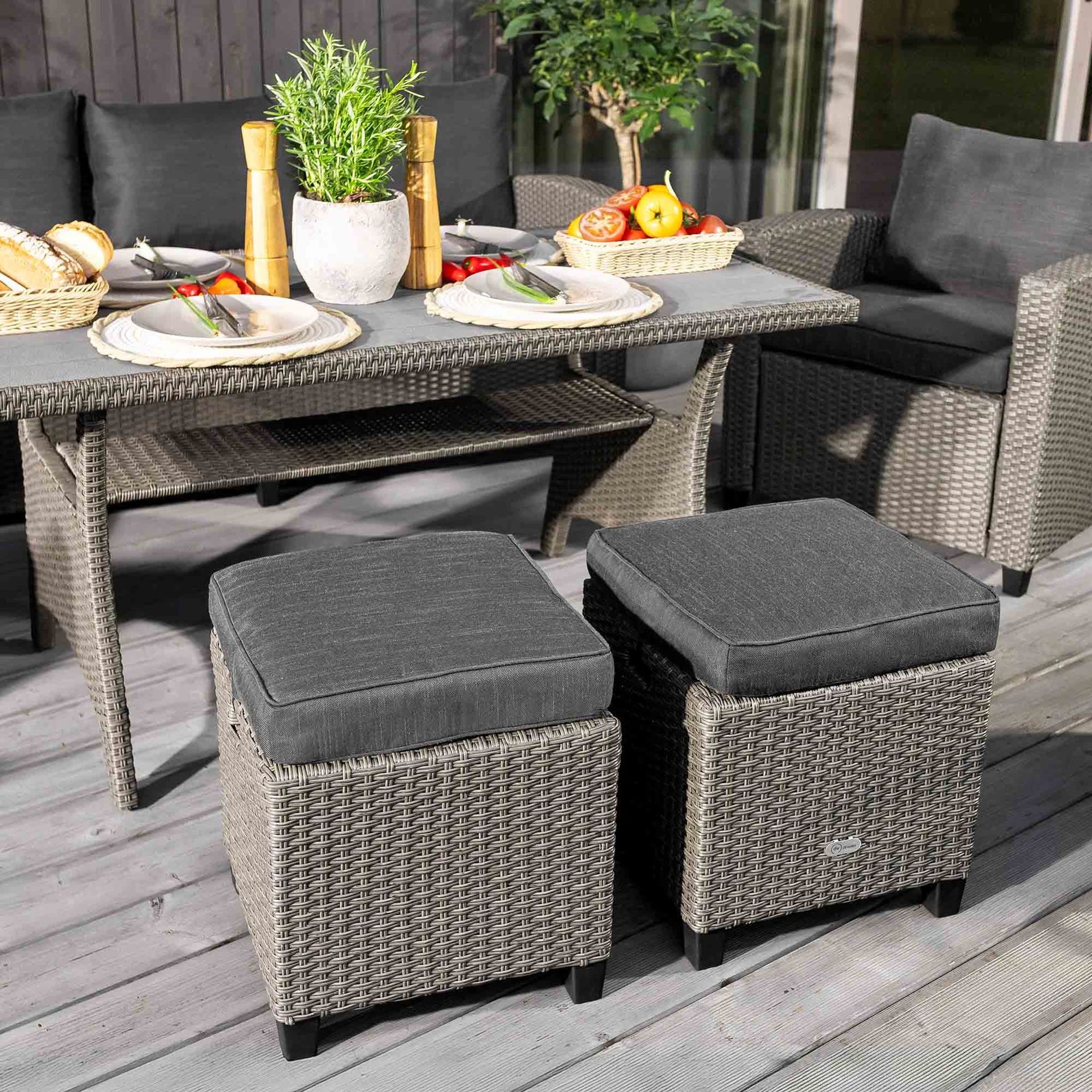 Langlebiges Polyrattan