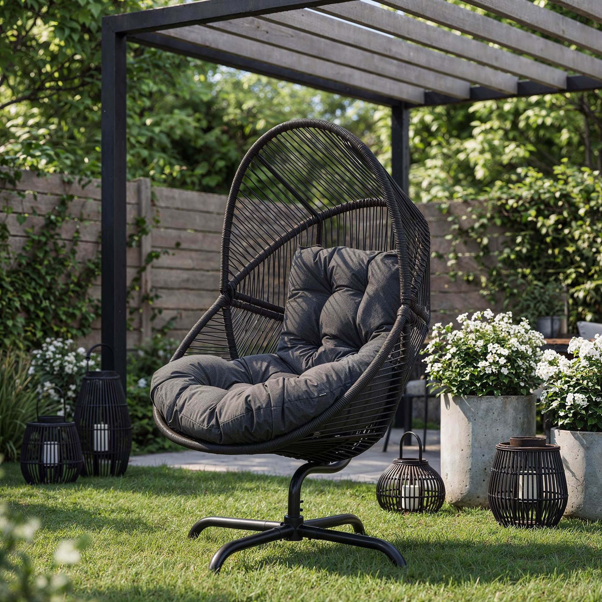 Hinsetzen. Drehen. Entspannen.