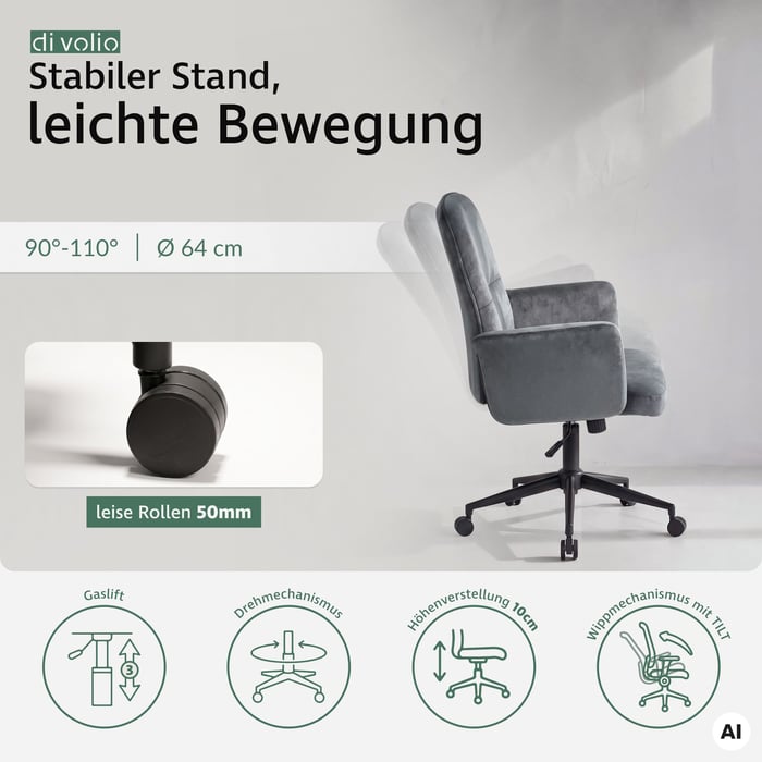 Stabile Basis und leichte Beweglichkeit