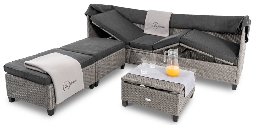 Zestaw mebli ogrodowych LUCA DV - 10