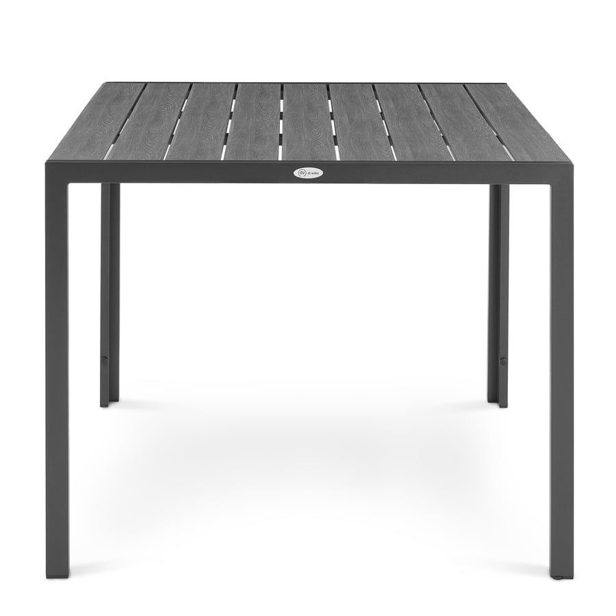 Gartentisch 90 x 90 cm Pesaro Grau divolio