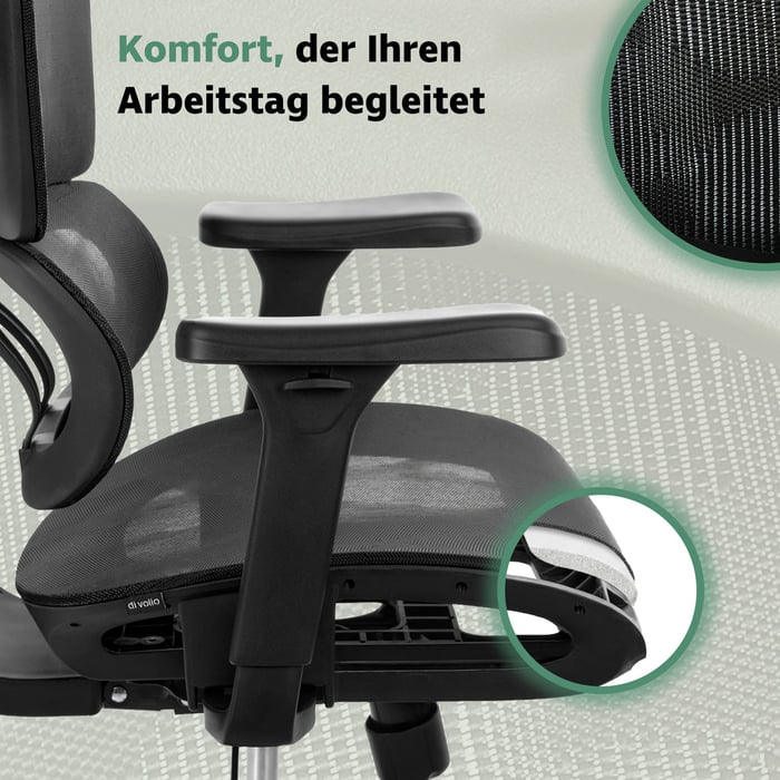 Richtig geformter Sitz für maximalen Komfort&nbsp;