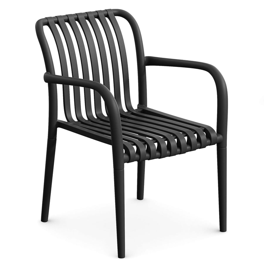 Zestaw 4 krzeseł ogrodowych CAR - 7