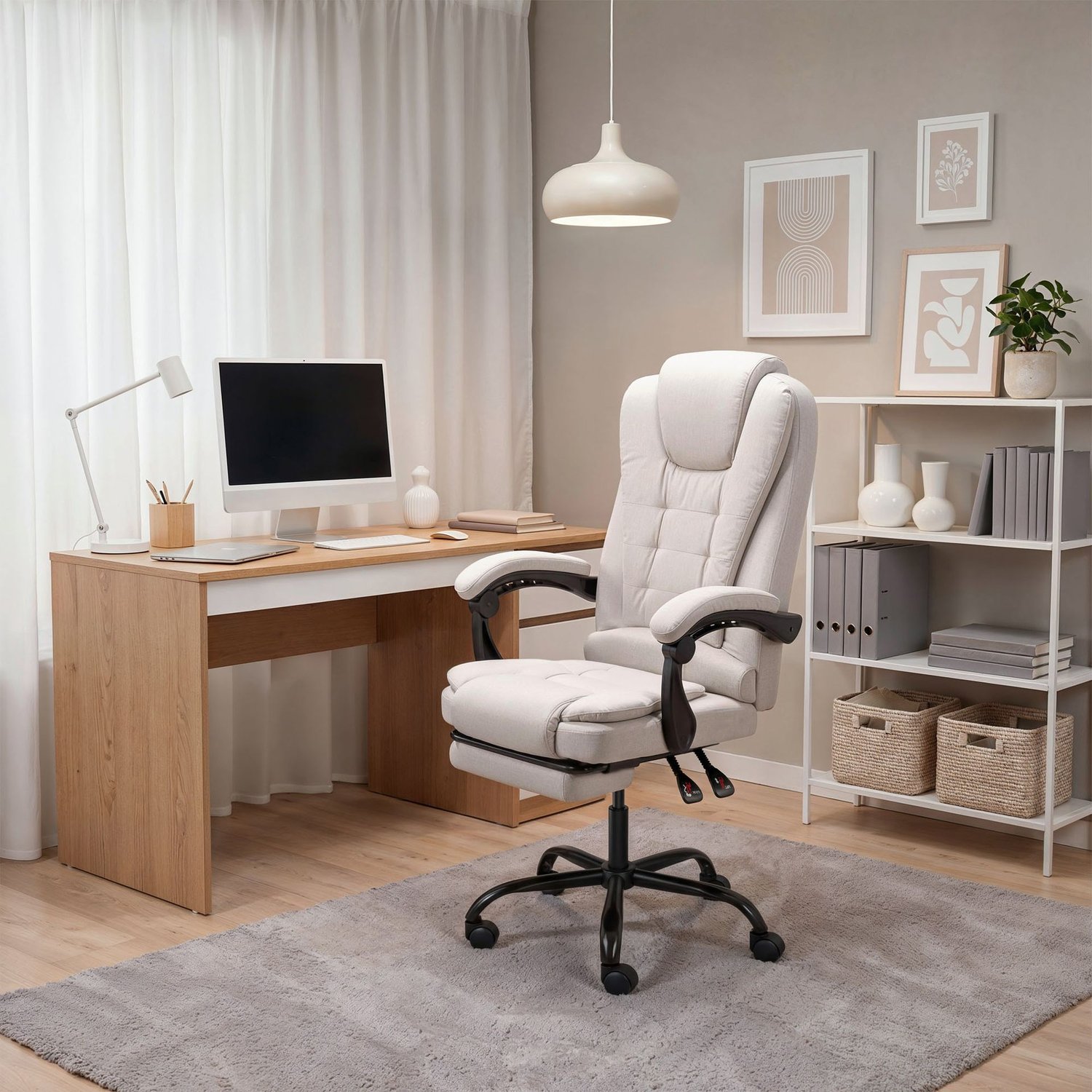 Bürostuhl Baldo - Beige