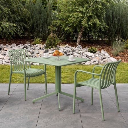 Gartentisch 80 x 80 cm MIRIA