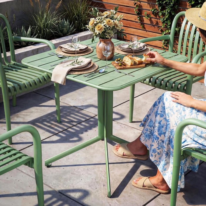 Gartentisch Miria – Stil und Funktionalität