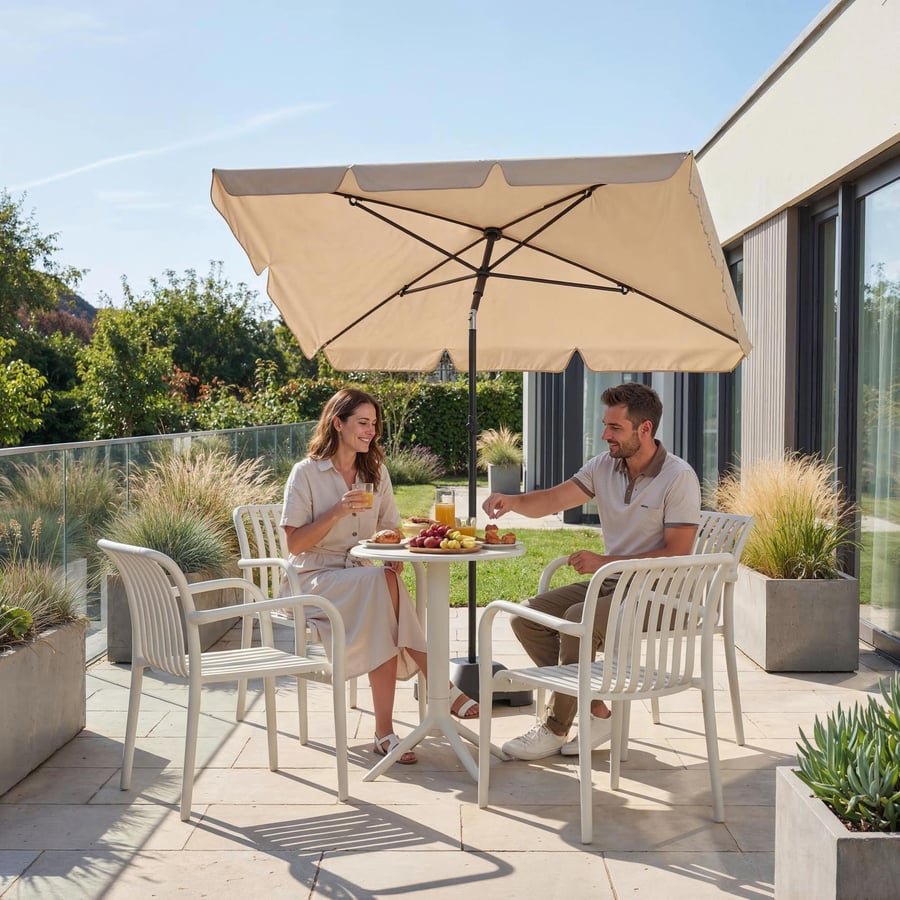 Stół ogrodowy okrągły 60cm DEGO - 4